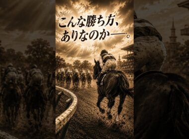 【心に残る名馬たち】こんな勝ち方、ありなのか――常識を破り続けた三冠馬