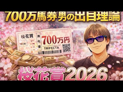 桜花賞2026｜700万的中ロジック公開！出目理論で激走馬を特定