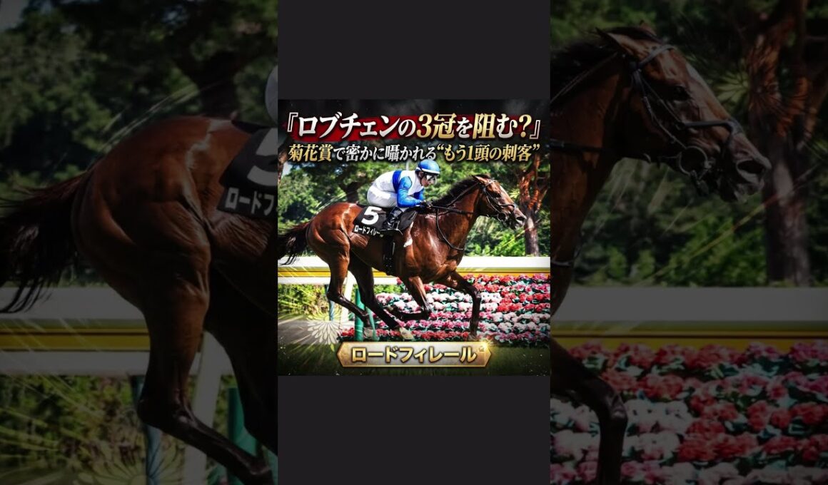 【菊花賞有力馬】妥当ロブチェンに燃えるロードフィレール