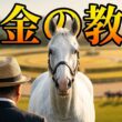 須貝ちゃんの背中で菊花賞を教えるゴールドシップ