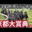 【京都大賞典2026】枠確定前シミュレーション 天皇賞（秋）のステップ競走、現時点でのデータを元にシミュレーション予想！ #4445