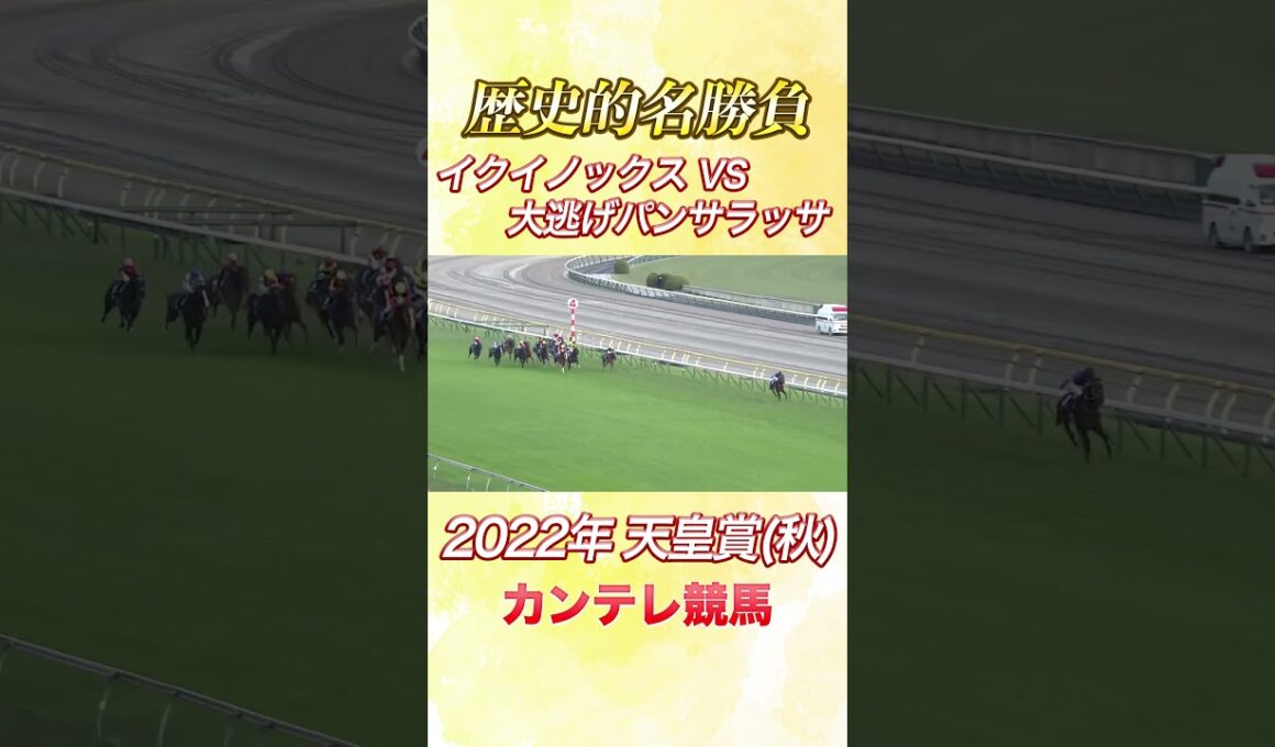 #競馬 #イクイノックス #パンサラッサ  #天皇賞秋